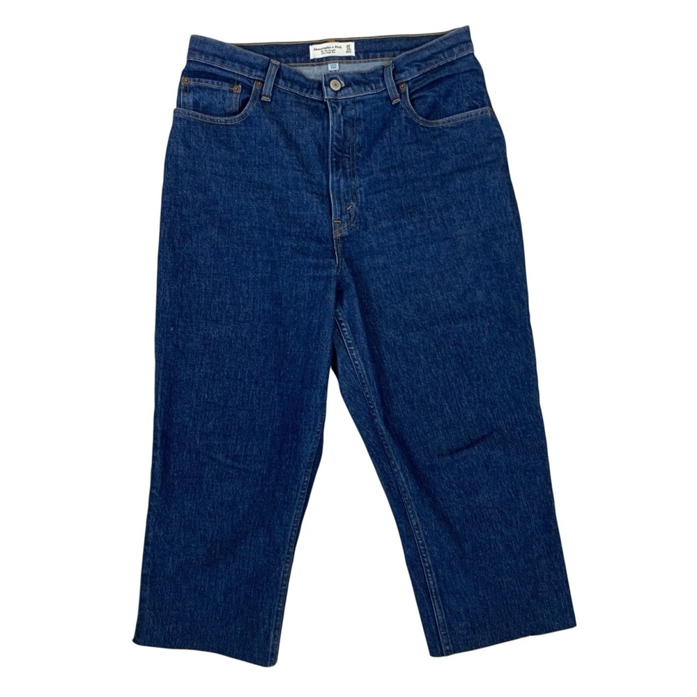 Abercrombie & Fitch High Rise Women Jeans - Dark Blue
